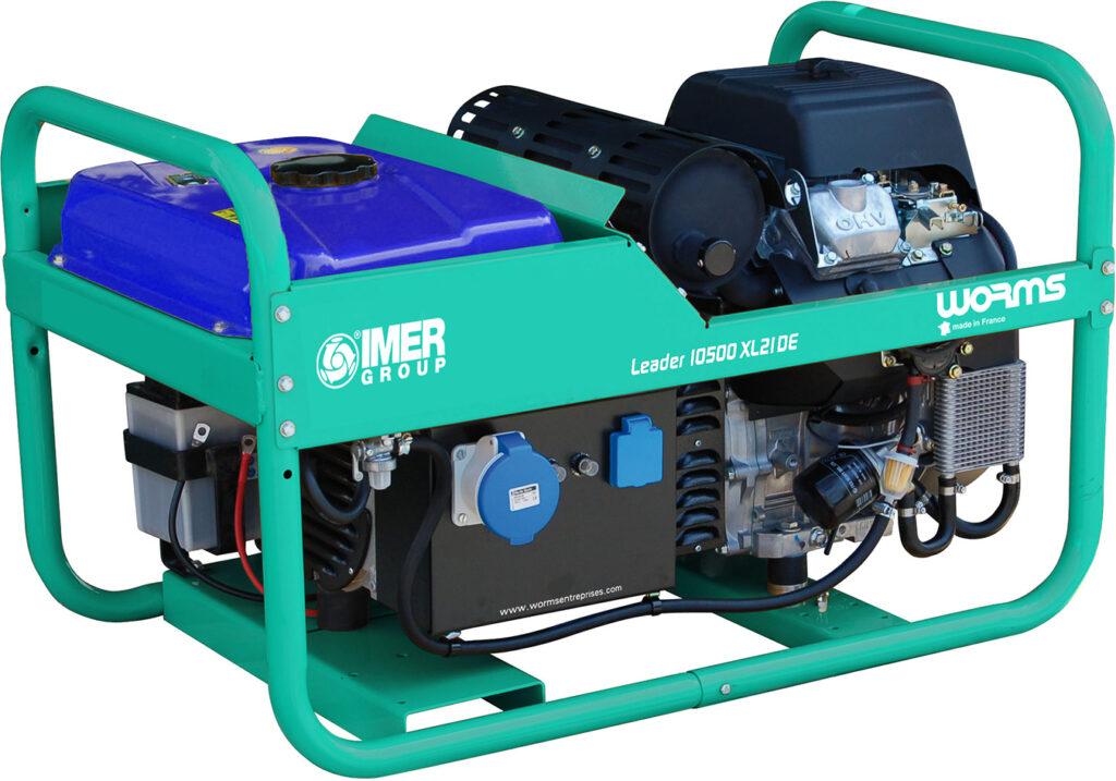Генератор бензинов монофазен Leader 10500 XL21 DE